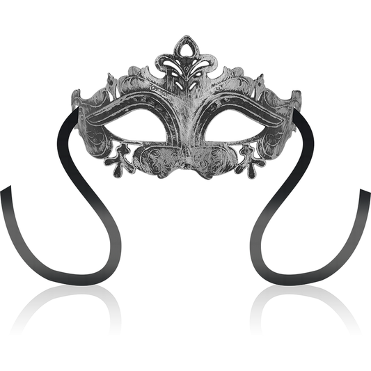 OHMAMA - SILVER VENETIAN-STYLE MASKS