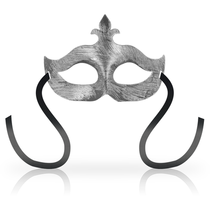 OHMAMA - Silver Fleur-de-Lis Mask
