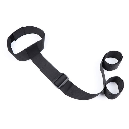 OHMAMA FETISH - NYLON WRIST HANDCUFFS AND COLLAR