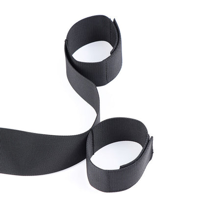 OHMAMA FETISH - NYLON WRIST HANDCUFFS AND COLLAR