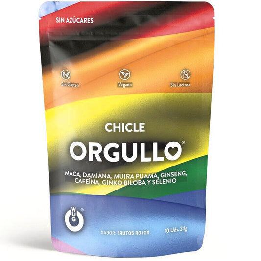 WUG SEX SENSE - LGBT PRIDE CHEWING GUM 10 UNITS