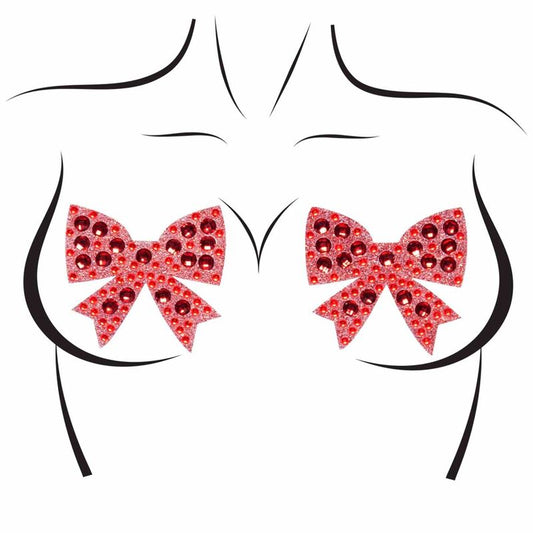 LEG AVENUE - NIPPLE SHIELDS WITH TIES, ONE SIZE