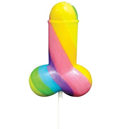 PRIDE - SPENCER &amp; FLEETWOOD PIRULETA RAINBOW COCK LGBT