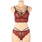 SUBBLIME - TWO-PIECE SET LACE TOP AND TIGHTS S/M