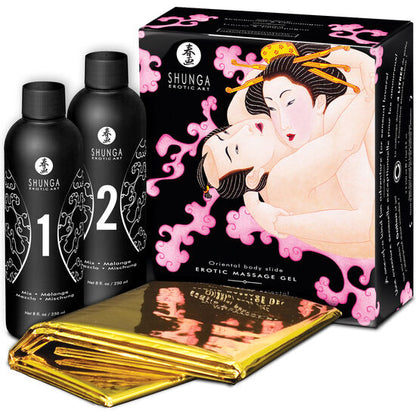 SHUNGA - ORIENTAL BODY-TO-BODY EROTIC MASSAGE GEL WITH STRAWBERRIES AND CAVA 