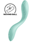 SATISFYER - RRROLLING PLEASURE G-SPOT VIBRATOR GREEN