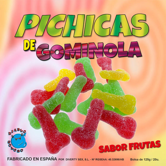 GOLOSO DEVIL - FRUIT GOMINE PICHITAS WITH SUGAR