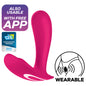 SATISFYER - TOP SECRET PINK VIBRATOR