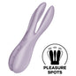 SATISFYER - THREESOME 2 BLACK VIBRATOR
