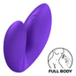 SATISFYER - LOVE RIOT VIBRATING PURPLE THIMBLE