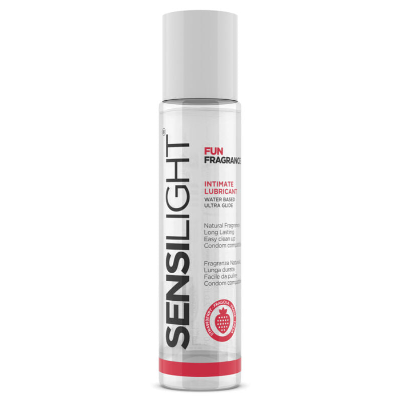 INTIMATELINE - SENSILIGHT WATER-BASED STRAWBERRY LUBRICANT 60 ML
