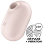 SATISFYER - PRO TO GO 2 DOUBLE STIMULATOR AND VIBRATOR VIOLET