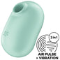 SATISFYER - PRO TO GO 2 DOUBLE STIMULATOR AND VIBRATOR VIOLET
