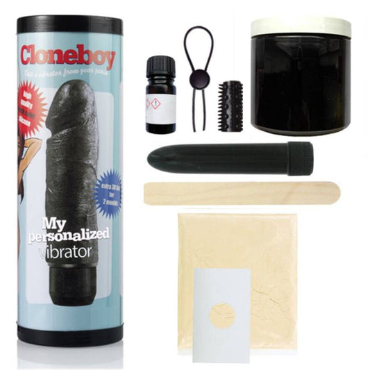 CLONEBOY - VIBRATING PENIS CLONING KIT BLACK