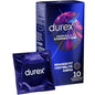 DUREX - PERFECT CONNECTION EXTRA LUBRICATION SILICONE 10 UNITS