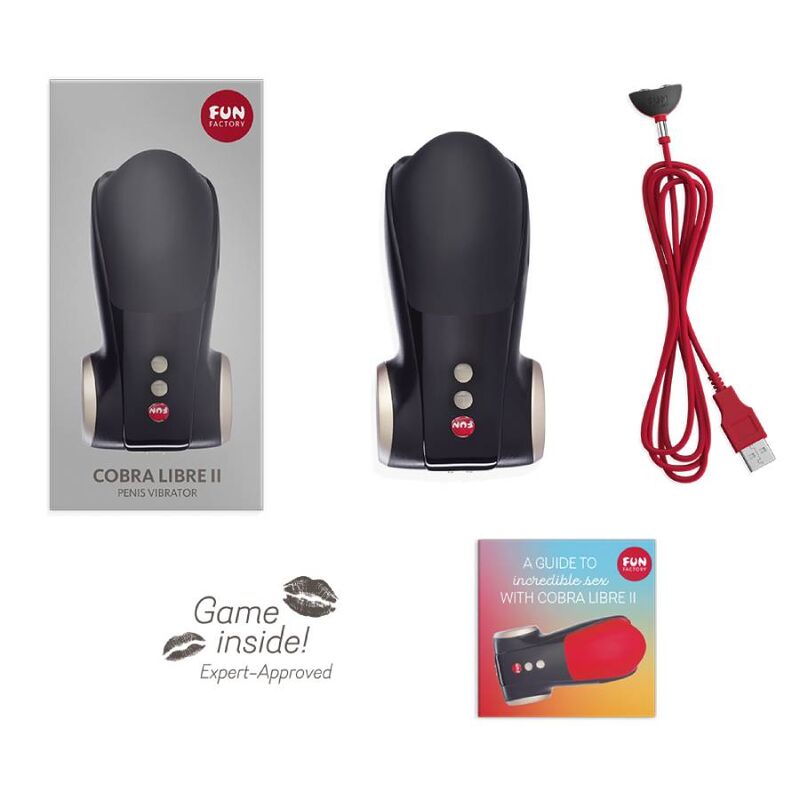 FUN FACTORY - COBRA LIBRE II PENIS GLANE STIMULATOR BLACK