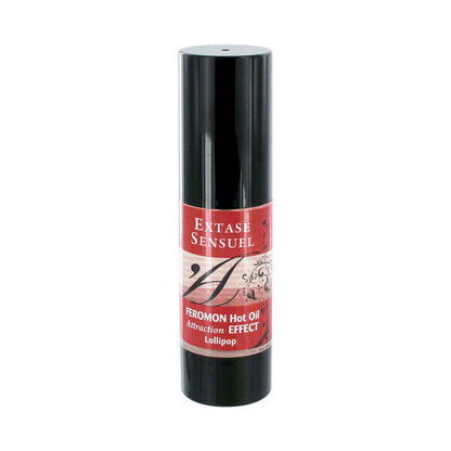 EXTASE SENSUAL - HEAT EFFECT MASSAGE OIL WITH PHEROMONES LOLLIPOP 30 ML
