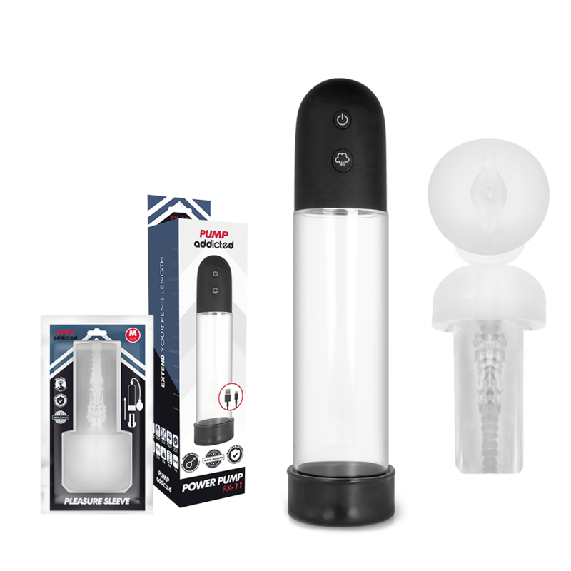 PUMP ADDICTED - RX11 AUTOMATIC ERECTION PUMP WITH MASTURBATOR