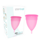 STERCUP - PINK SILICONE FDA MENSTRUAL CUP - SIZE S