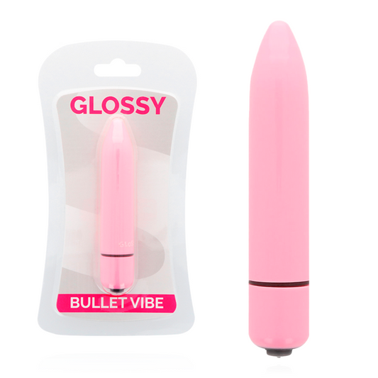 GLOSSY - THIN PINK VIBRATOR