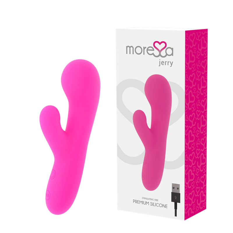 MORESSA - JERRY CLIP VIBRATING G-SPOT CLITORIS PREMIUM SILICONE RECHARGEABLE