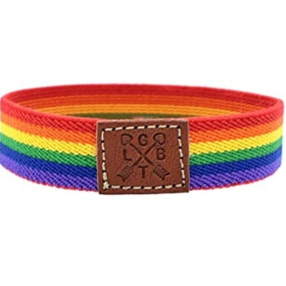 PRIDE - LUXURY RUBBER BOY PRIDE BRACELET