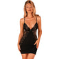 OBSESSIVE - MADERRIS CHEMISE &amp; TANGA XS/S