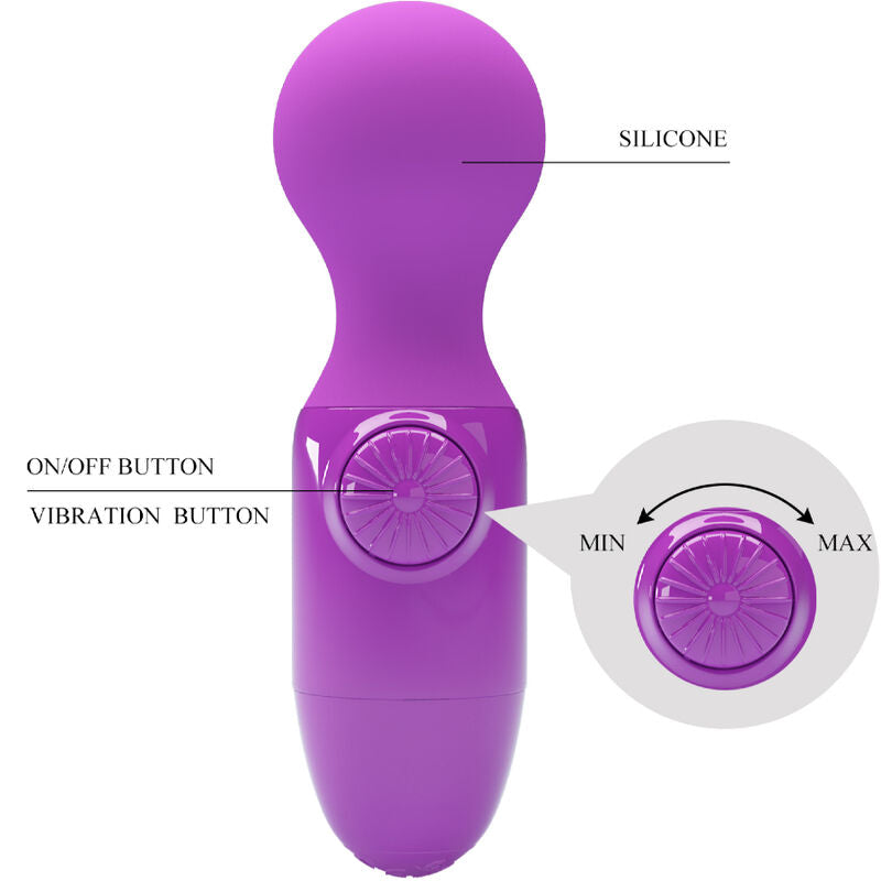 PRETTY LOVE - MINI PURPLE PERSONAL MASSAGER