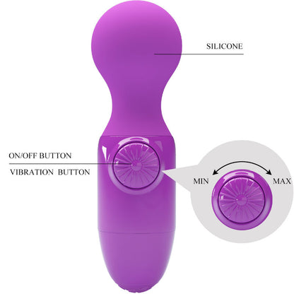 PRETTY LOVE - MINI PURPLE PERSONAL MASSAGER