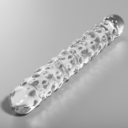 NEBULA SERIES BY IBIZA - MODELO 15 DILDO CRISTAL TRANSPARENTE 18.5 CM -O- 3 CM