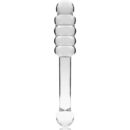 NEBULA SERIES BY IBIZA - MODELO 20 DILDO CRISTAL TRANSPARENTE 20.5 CM -O- 3 CM
