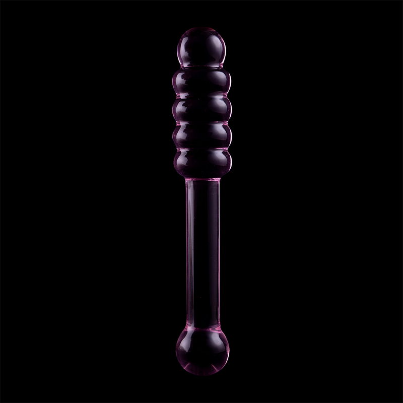 NEBULA SERIES BY IBIZA - MODELO 20 DILDO CRISTAL TRANSPARENTE 20.5 CM -O- 3 CM