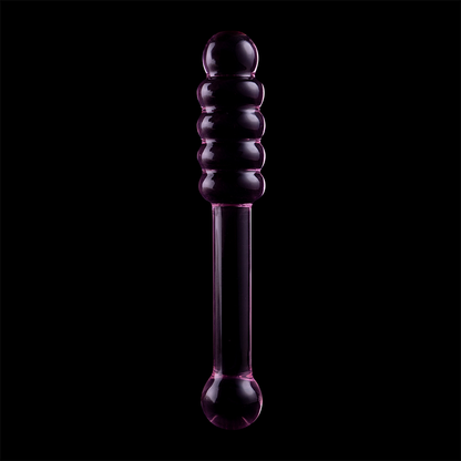 NEBULA SERIES BY IBIZA - MODELO 20 DILDO CRISTAL TRANSPARENTE 20.5 CM -O- 3 CM