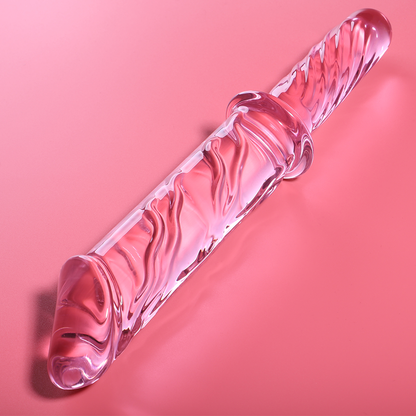 NEBULA SERIES BY IBIZA - MODELO 24 DILDO CRISTAL TRANSPARENTE 28.5 CM -O- 5 CM