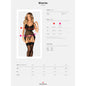 OBSESSIVE - SHERILA CORSET &amp; TANGA XS/S
