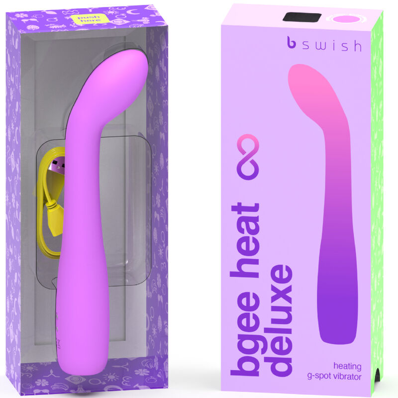 B SWISH - BGEE HEAT INFINITE DELUXE RECHARGEABLE SILICONE VIBRATOR LAVENDER