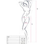 PASSION - S027 MEDIAS CON LIGUERO NEGRO TALLA UNICA