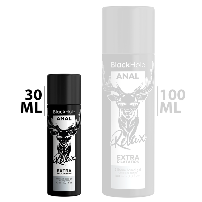 BLACK HOLE - CONCENTRATED SILICONE BASE ANAL DILATATION 30 ML