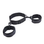 OHMAMA FETISH - NYLON HANDCUFFS AND COLLAR