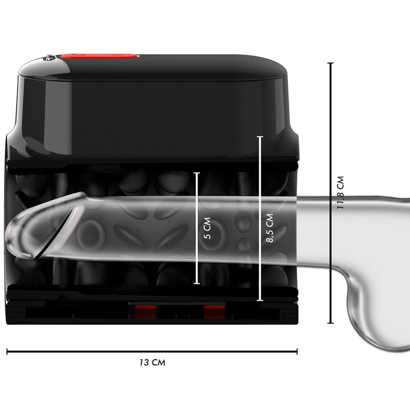 JAMYJOB - VORTEX TURBO MASTURBATOR WITH 360 UP AND DOWN THRUST AND ROTATION