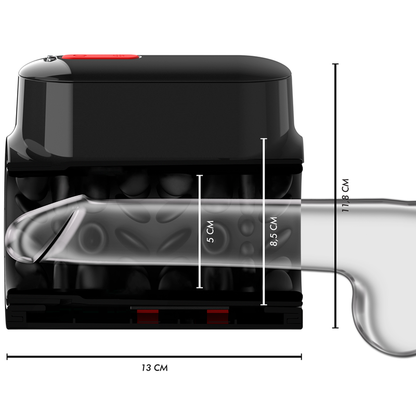 JAMYJOB - VORTEX TURBO MASTURBATOR WITH 360 UP AND DOWN THRUST AND ROTATION