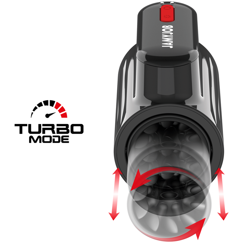 JAMYJOB - VORTEX TURBO MASTURBATOR WITH 360 UP AND DOWN THRUST AND ROTATION