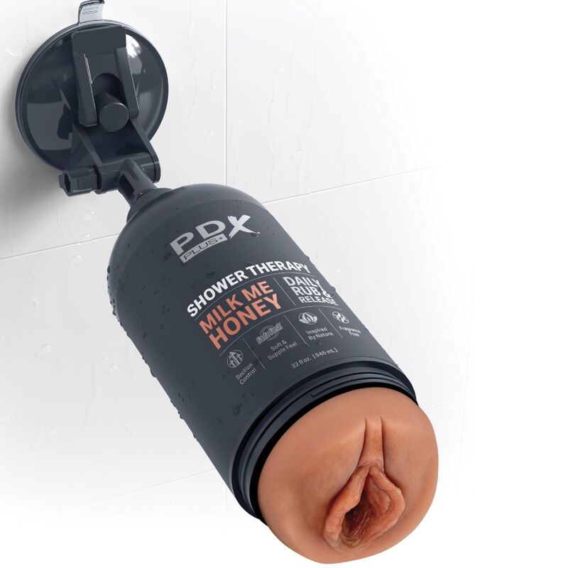 PDX PLUS - STROKER MASTURBATOR DISCREET BOTTLE DESIGN SHAMPOO MILK ME HONEY CARAMEL