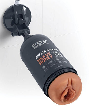 PDX PLUS - STROKER MASTURBATOR DISCREET BOTTLE DESIGN SHAMPOO MILK ME HONEY CARAMEL