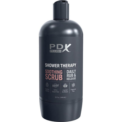 PDX PLUS - STROKER MASTURBATOR DISCREET BOTTLE DESIGN SOOTHING SHAMPOO SCRUB CARAMEL