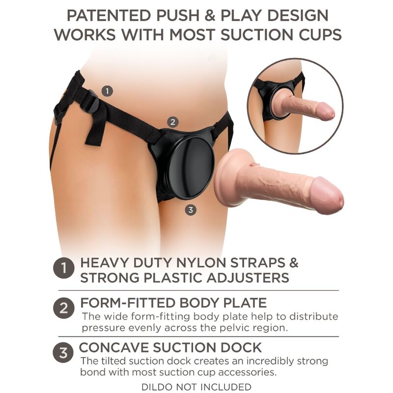 KING COCK - ELITE ADJUSTABLE BEGINNER HARNESS