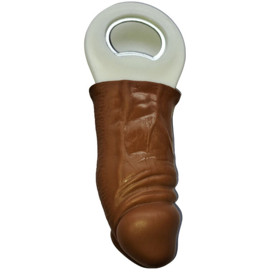 SPICY DEVIL - RUBBER PENIS-SHAPED OPENER MULATTO