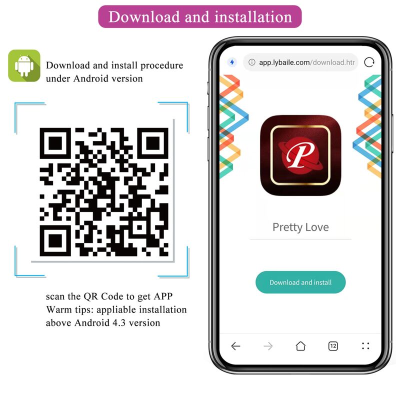 PRETTY LOVE - FISHERMAN PINK VIBRATING EGG CONTROLLED BY APP