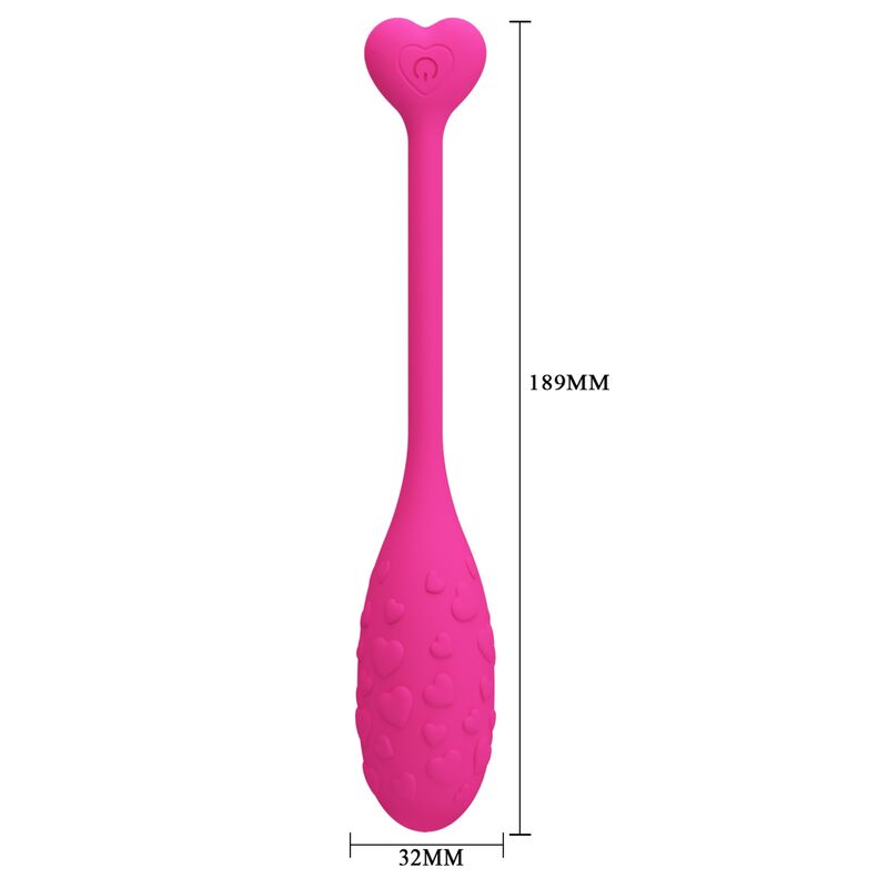 PRETTY LOVE - FISHERMAN PINK VIBRATING EGG CONTROLLED BY APP