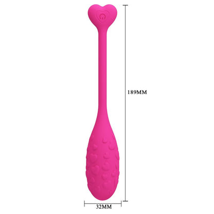 PRETTY LOVE - FISHERMAN PINK VIBRATING EGG CONTROLLED BY APP